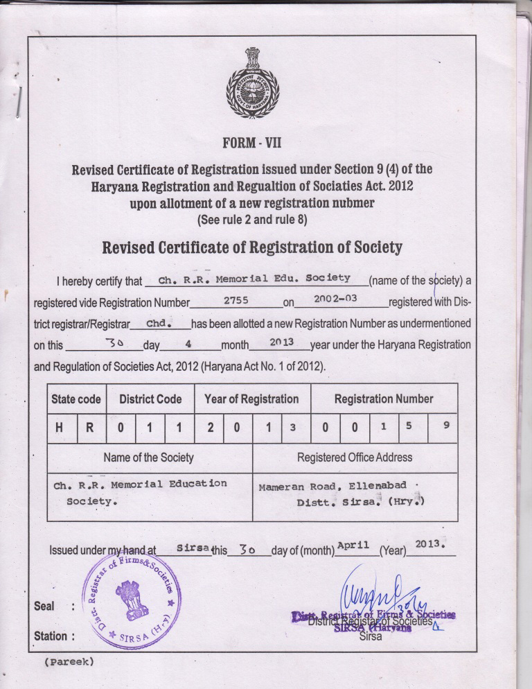 Chrrmcoed_Society_Registration_Certificate
